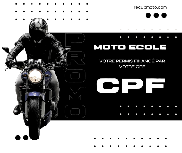 Permis moto payé par le CPF