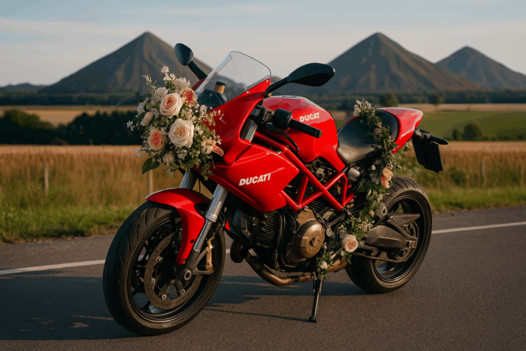 Mariage et passion moto : une alliance parfaite pour les futurs mariés
